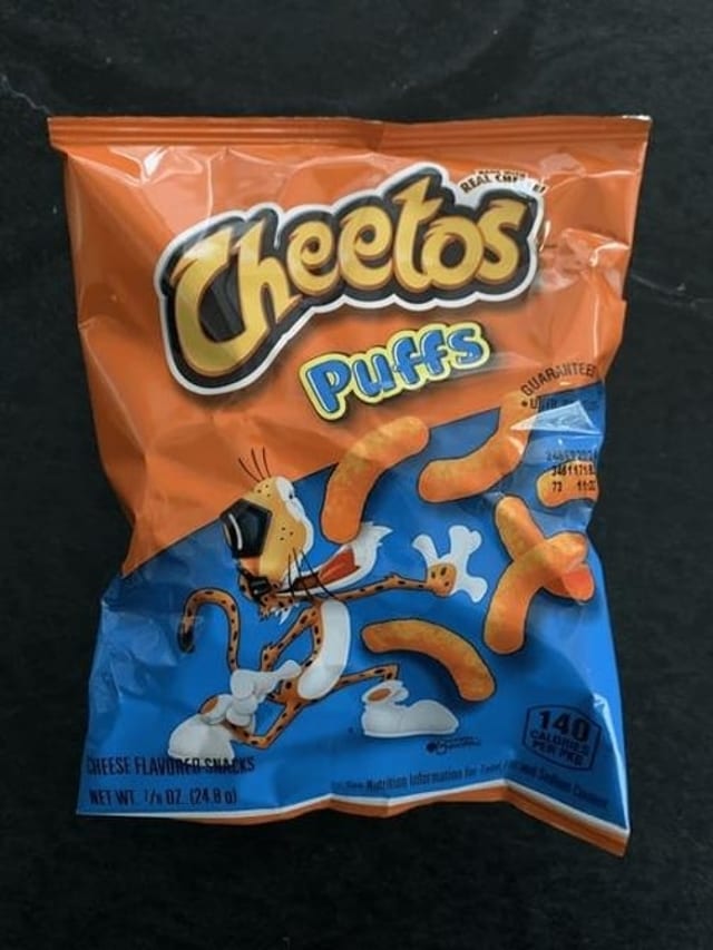 Cheetos Puffs.