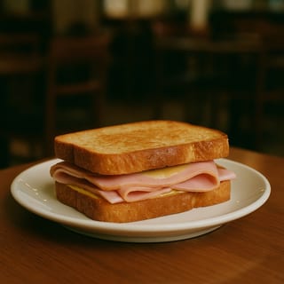 Ham and Cheese Sandwich